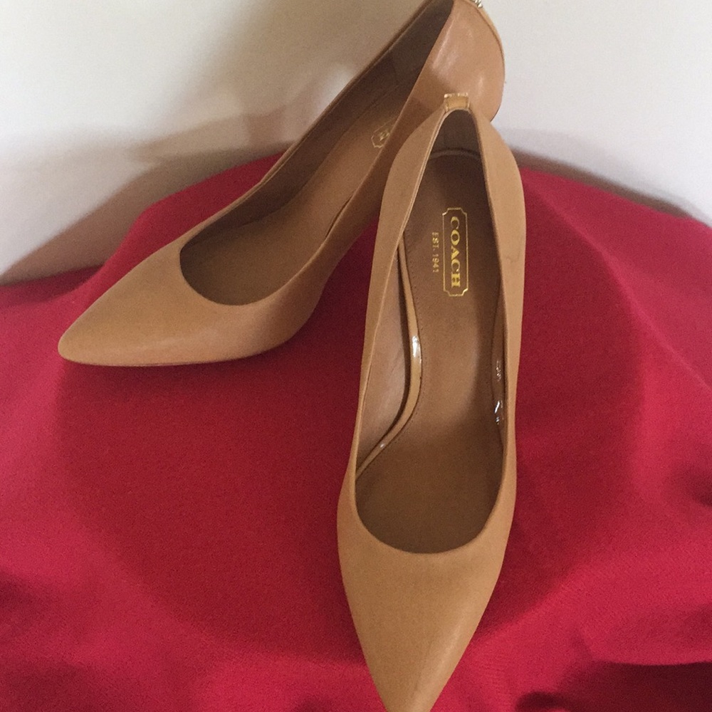 COACH Nude, Pointed Toe Pump Size 8M - Never Worn